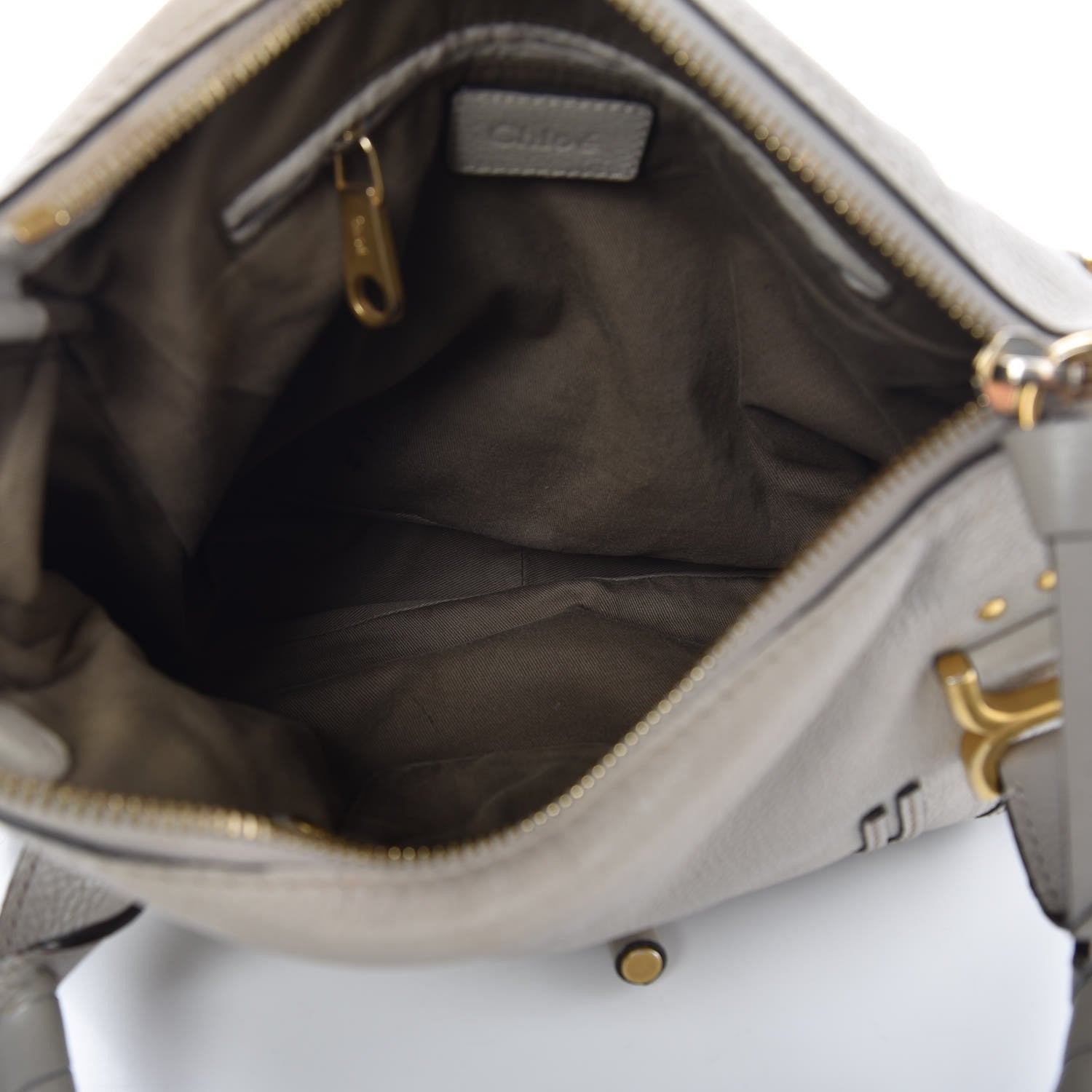 Chloe Calfskin Medium Marcie Satchel Dove 5 of 21