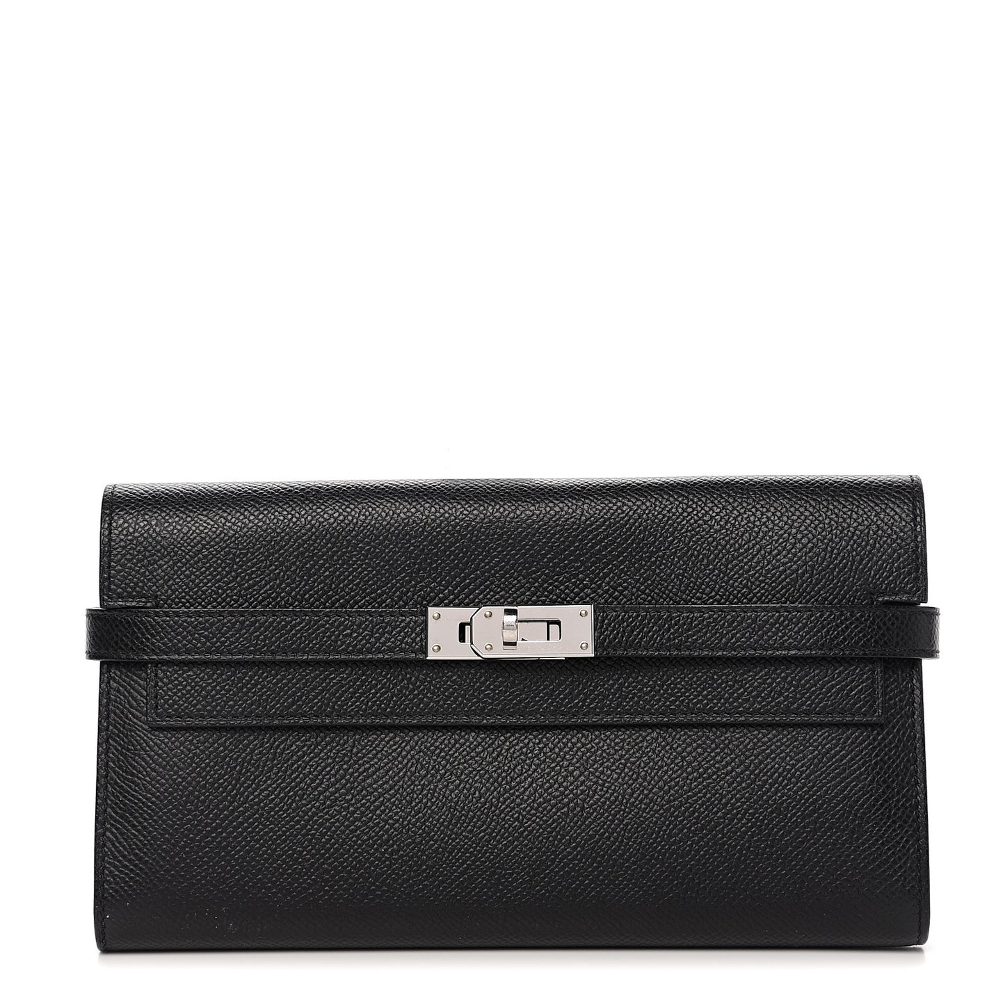 Epsom Kelly Longue Wallet Black