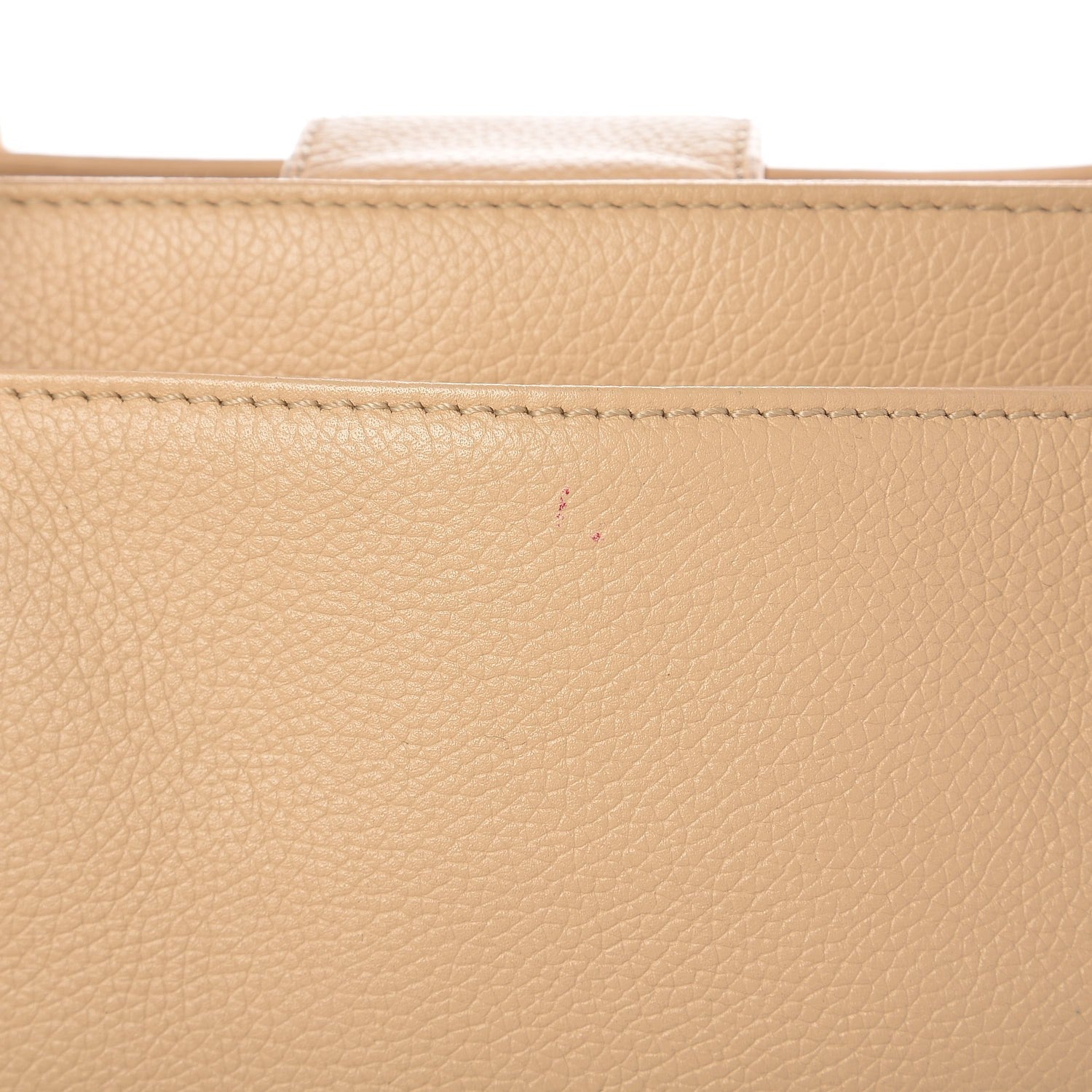 Chanel Calfskin Cerf Executive Shopper Tote Light Beige 13 of 16