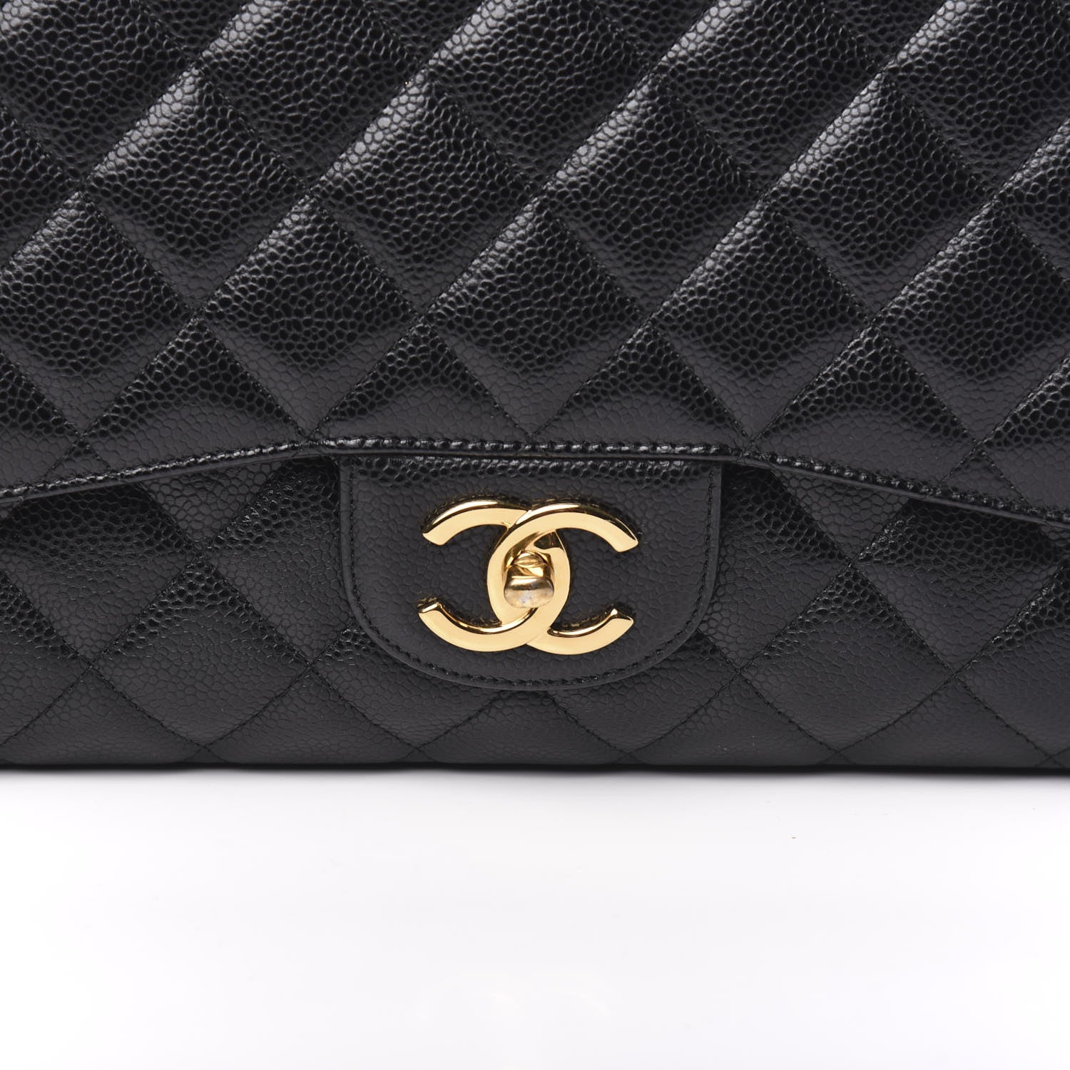 Chanel Caviar Quilted Maxi Double Flap Black 9 of 9
