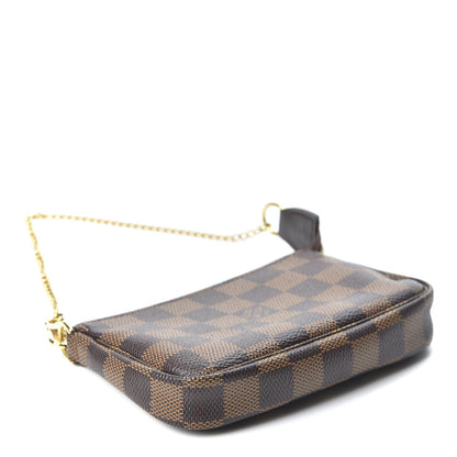 Louis Vuitton Damier Ebene Mini Pochette Accessories 3 of 8