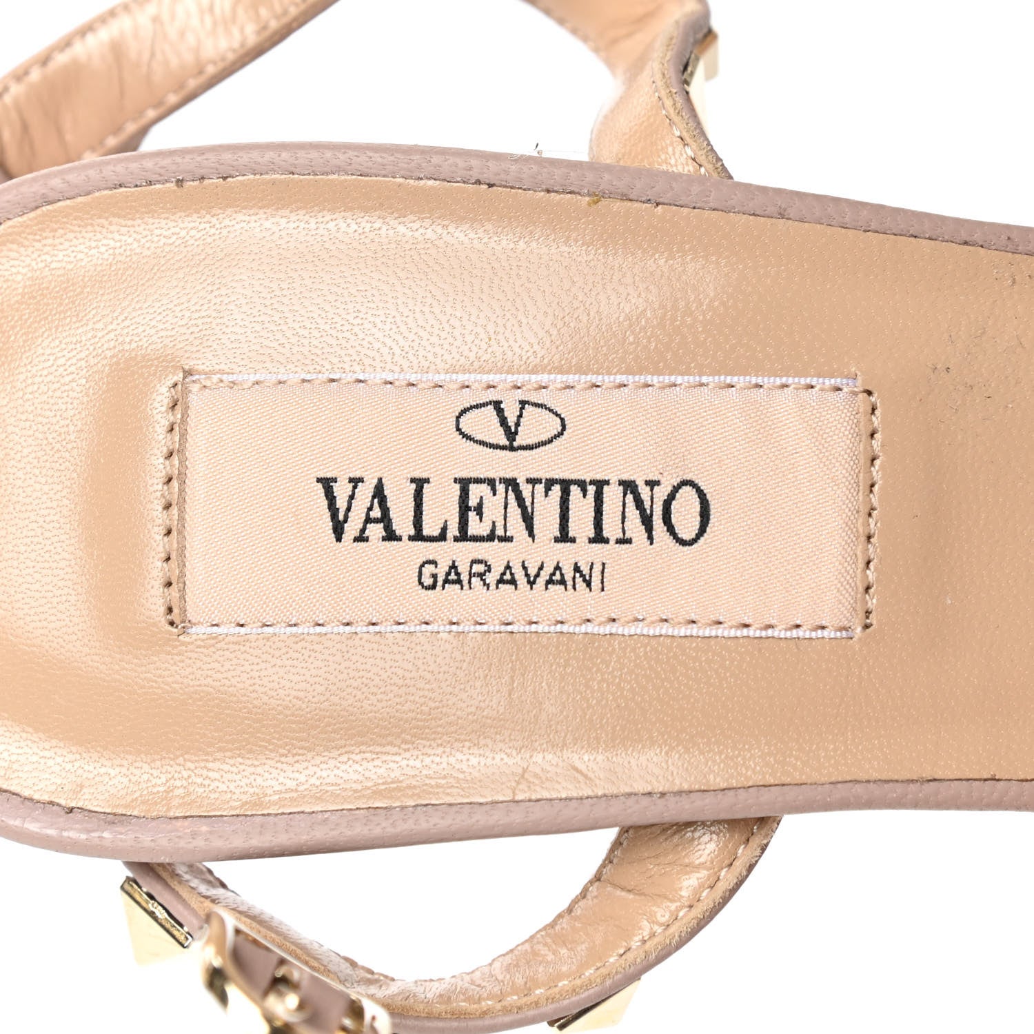 Valentino Garavani Patent Nappa Rockstud Ankle Strap 65mm Pumps 37.5 Rosso Valentino Poudre 7 of 8