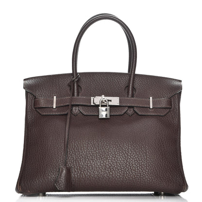 Hermes Fjord Birkin 30 Chocolate 1 of 29