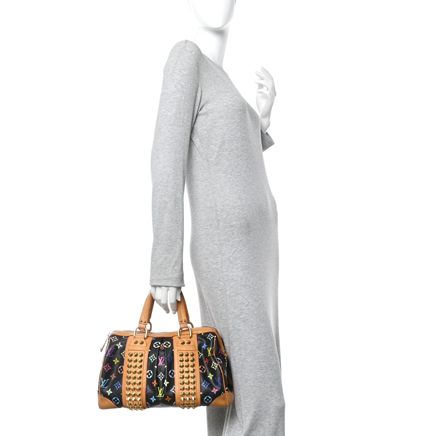 Monogram Multicolor Courtney MM Black