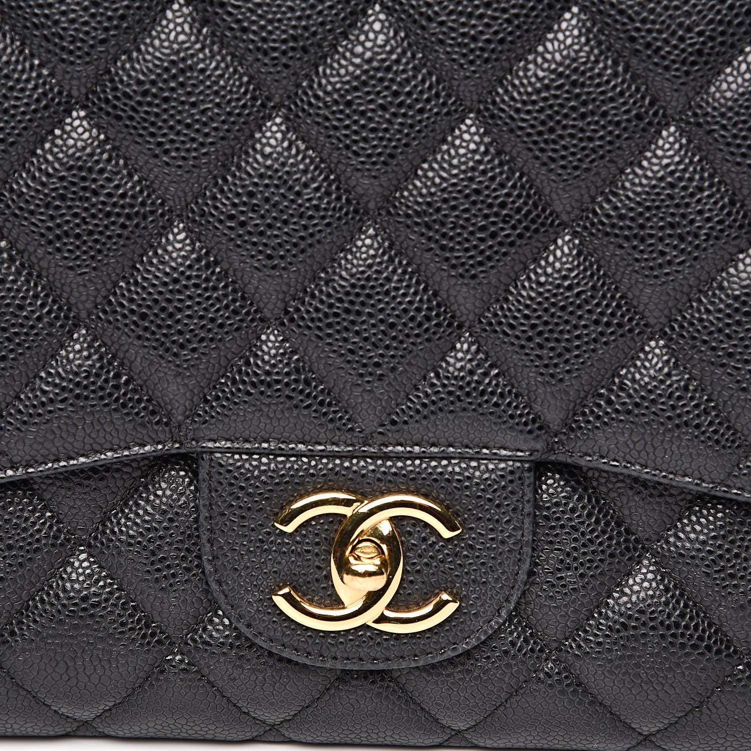 Chanel Caviar Quilted Maxi Double Flap Black 8 of 17