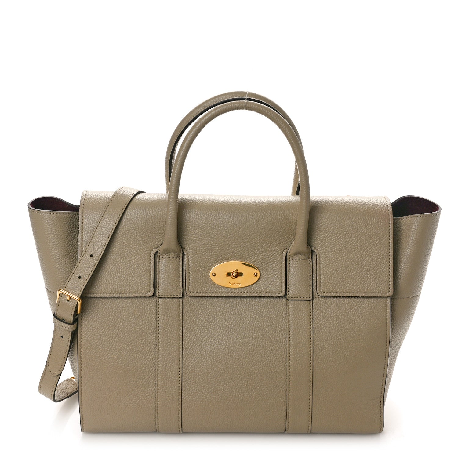 Mulberry Classic Grain Small New Bayswater 1 of 9