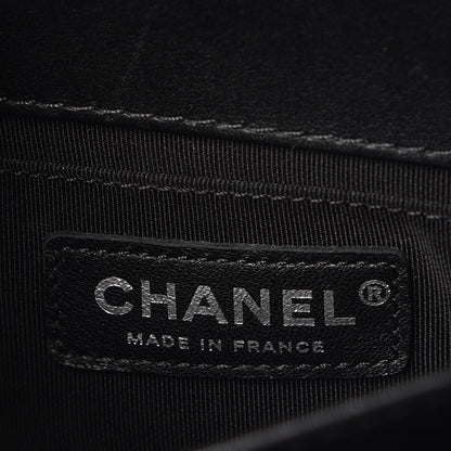 Chanel Lambskin Braided Small Chic Flap Black 7 of 8