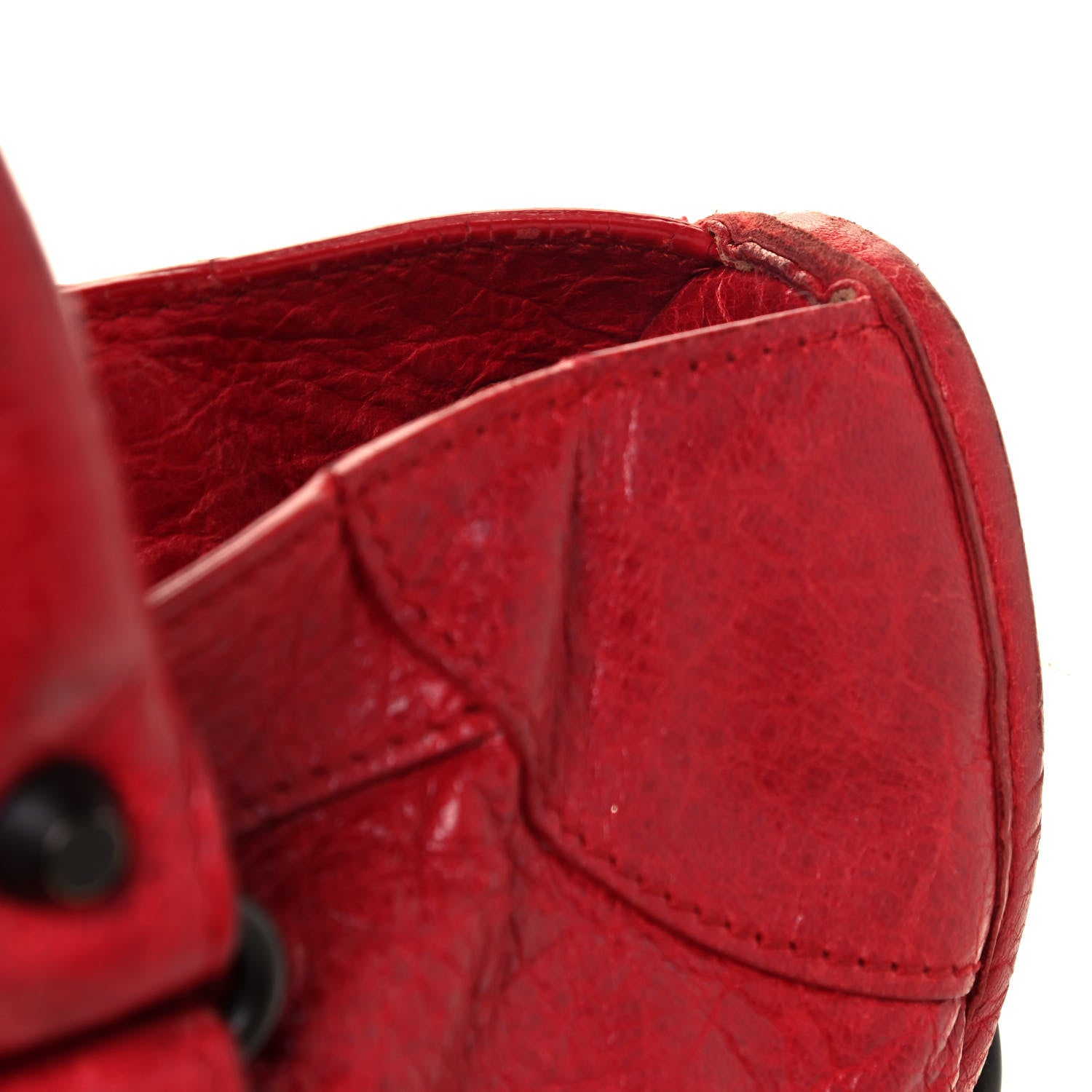 Balenciaga Agneau Classic Hardware City Rouge Coquelicot 14 of 15