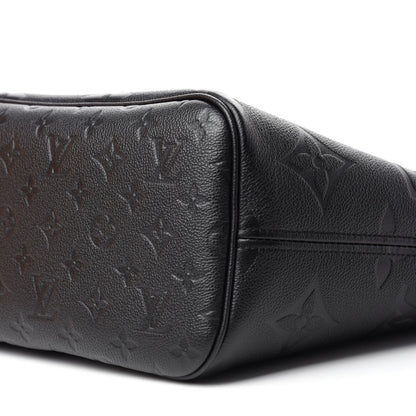 Louis Vuitton Empreinte Monogram Giant Neverfull MM Black 7 of 10