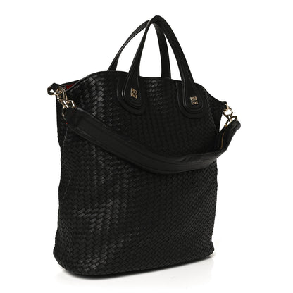 Givenchy Lambskin Woven Large Nightingale Black 2 of 11