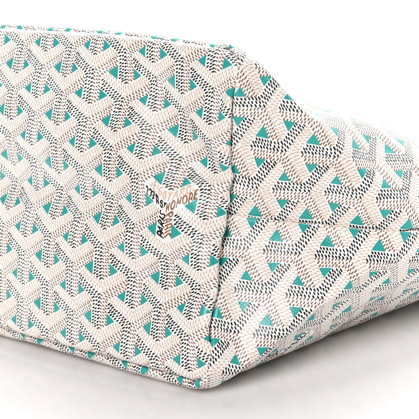Goyardine Saint Louis Claire Voie PM White Opaline