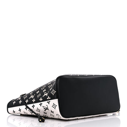 Louis Vuitton Empreinte Spring In The City Neverfull MM Black White Pink 5 of 9