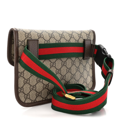 Gucci GG Supreme Monogram Neo Vintage Web Belt Bag Brown 3 of 10