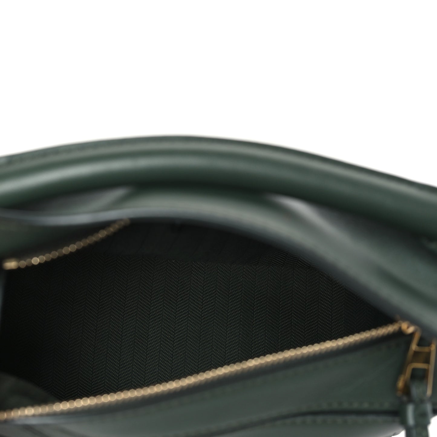Satin Calfskin Mini Puzzle Bag Vintage Khaki