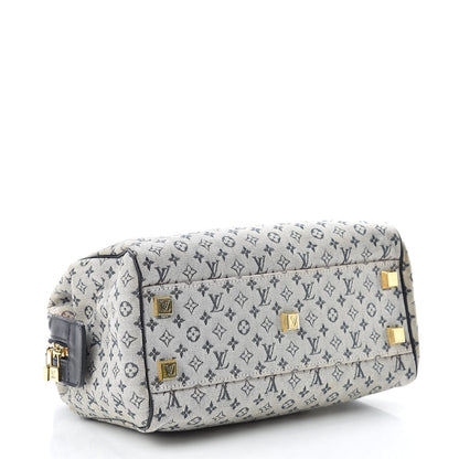 Louis Vuitton Mini Monogram Josephine PM Blue 4 of 13