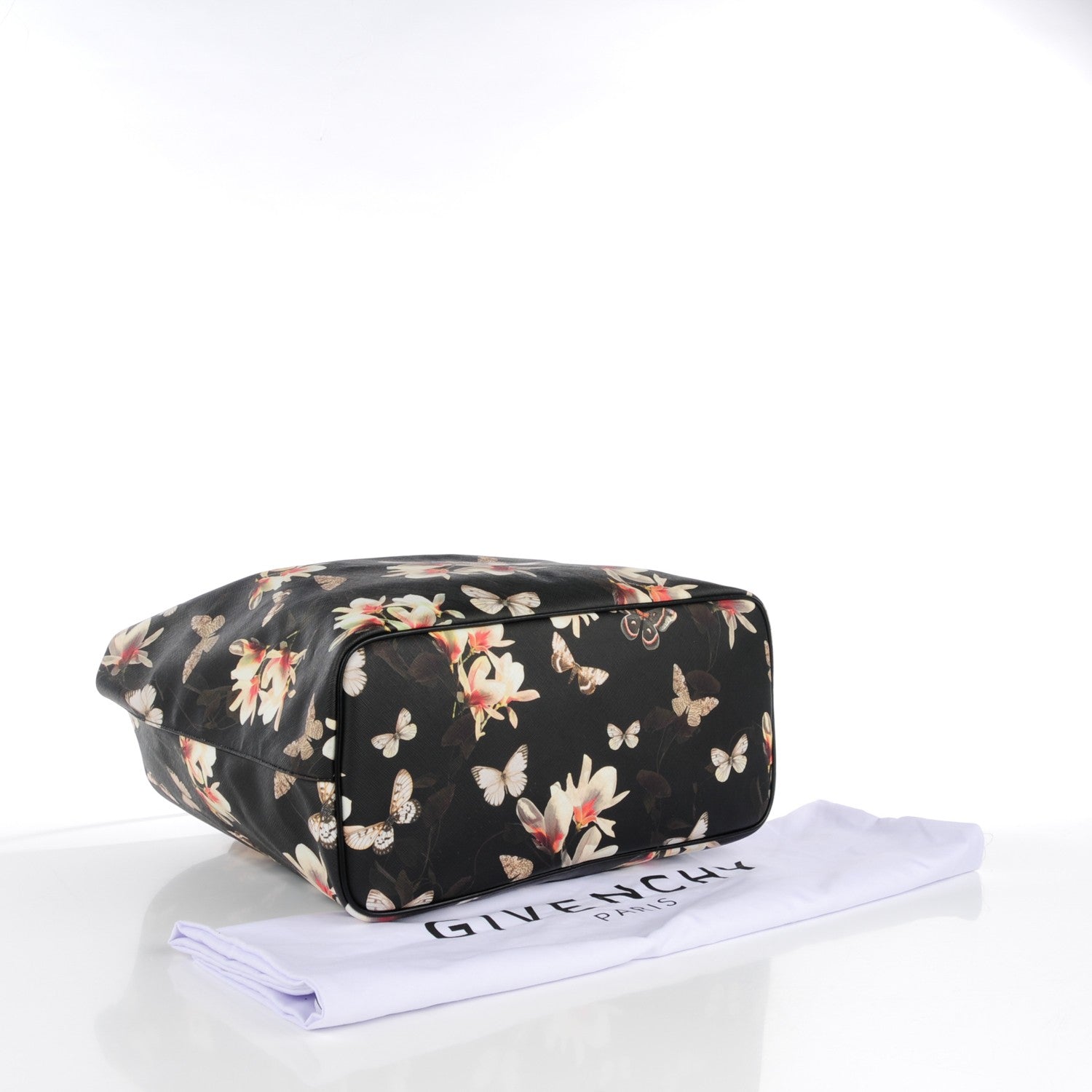 Givenchy Textured Coated Canvas Magnolia and Moth Print Large Antigona Tote 4 of 8