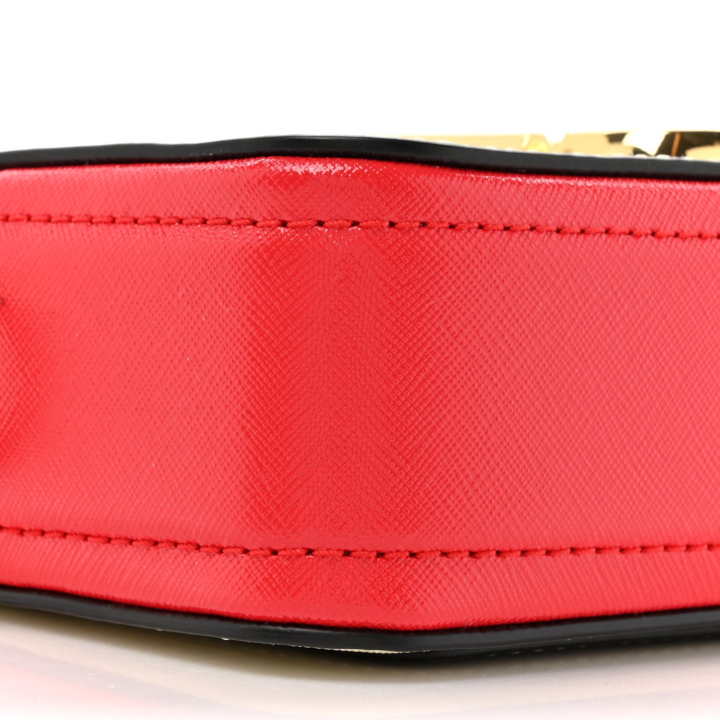 Saffiano Small Snapshot Camera Bag Porcelain Multi