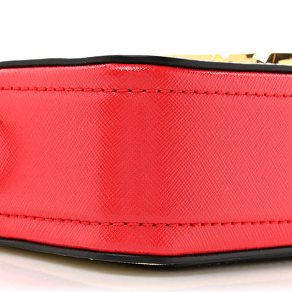 Marc Jacobs Saffiano Small Snapshot Camera Bag Porcelain Multi 10 of 10