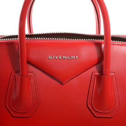 Givenchy Shiny Lord Calfskin Medium Antigona Medium Red 11 of 13