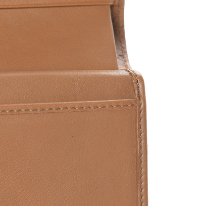 Gucci Guccissima Signature Dice Compact Trademark Wallet New Banana 8 of 11