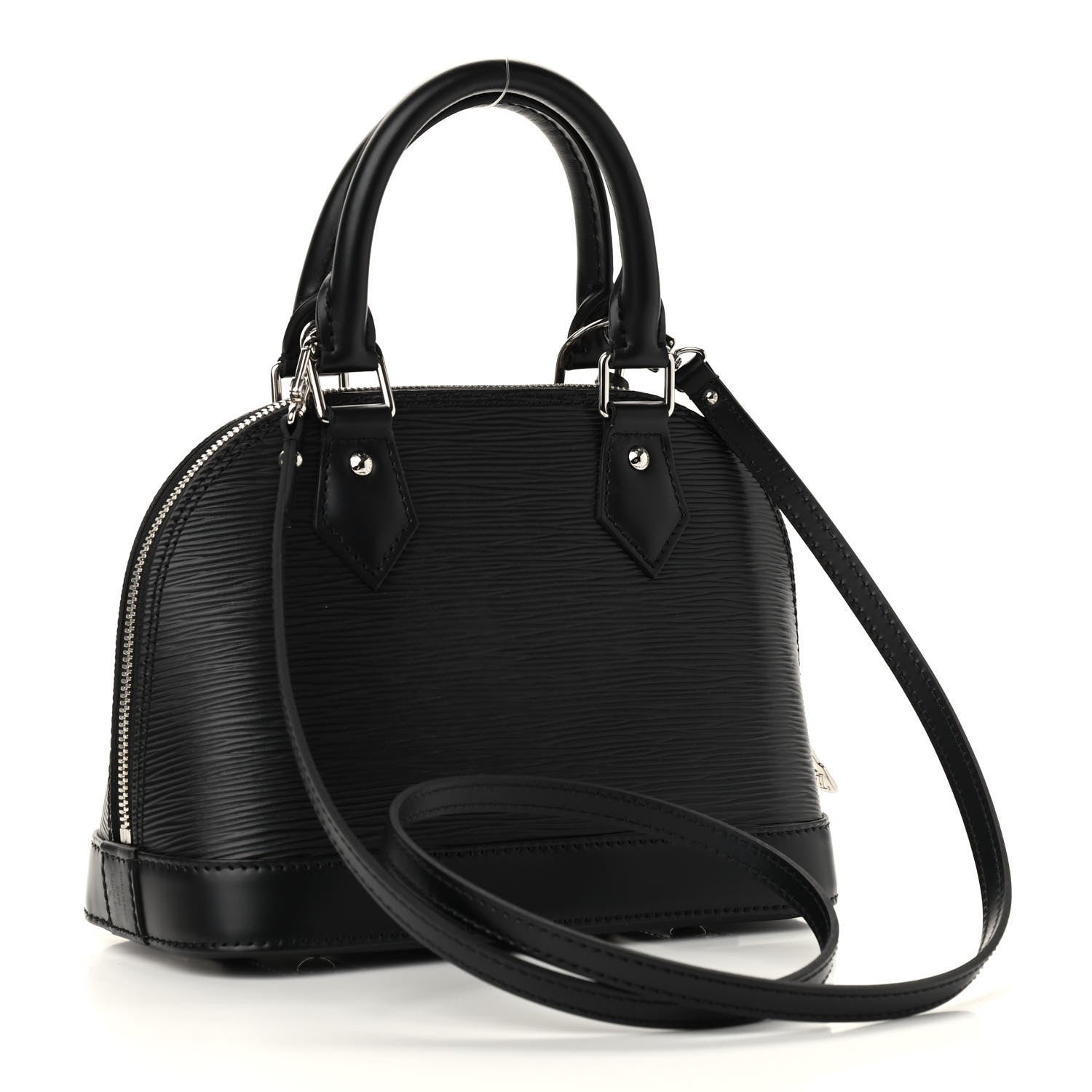 Louis Vuitton Epi Alma BB Black 3 of 9