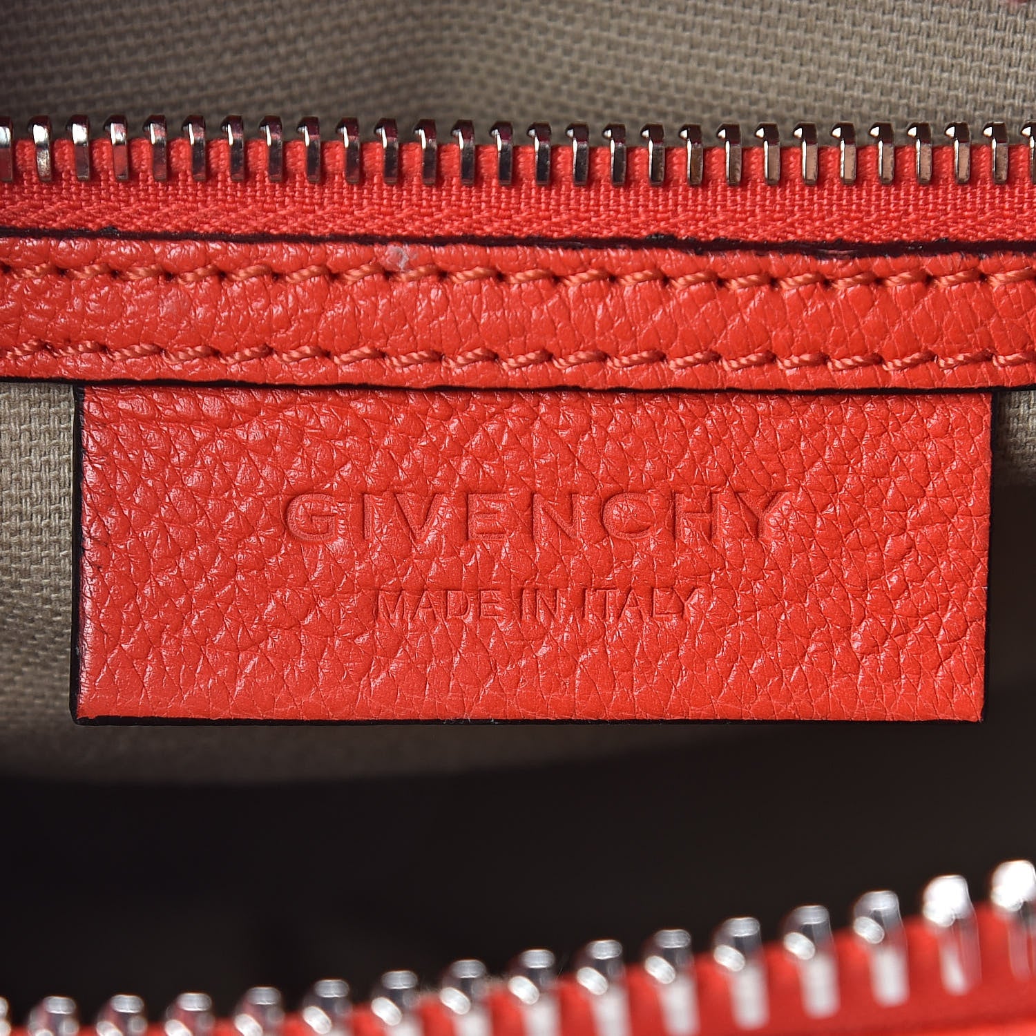 Givenchy Sugar Goatskin Mini Antigona Pop Red 7 of 15