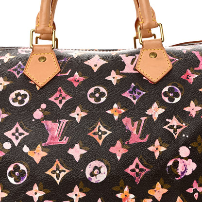 Louis Vuitton Watercolor Aquarelle Speedy 35 Brown 8 of 12