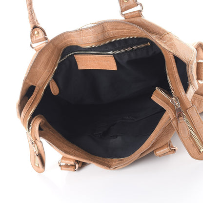Balenciaga Agneau Giant 12 Rose Gold Hardware City Cumin Brown 5 of 11
