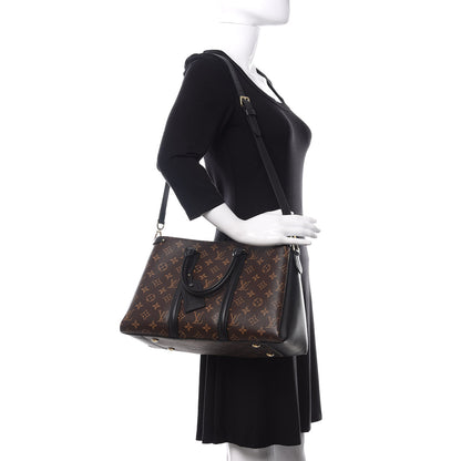 Louis Vuitton Monogram Soufflot MM Black 4 of 10