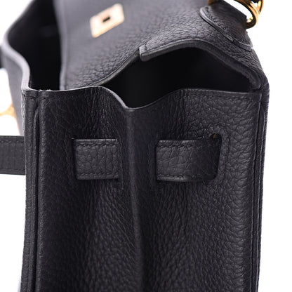 Hermes Togo Kelly Retourne 25 Black 19 of 31