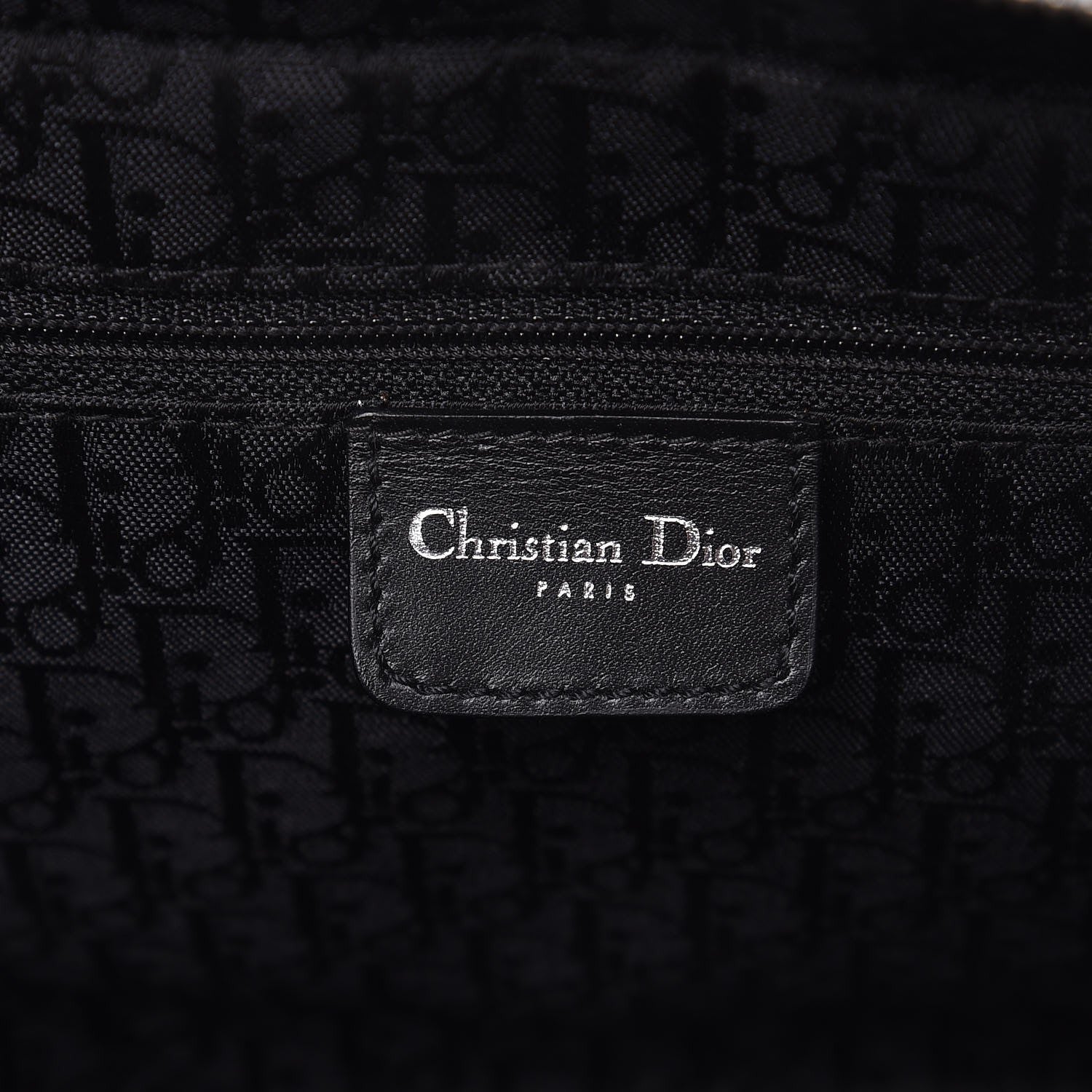 Christian Dior Calfskin Cannage Stitched Large East West Lady Dior White 6 of 29