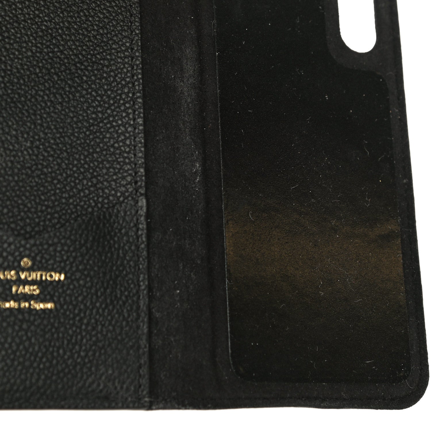 Louis Vuitton Empreinte iPhone X/XS Folio Case Black 11 of 13