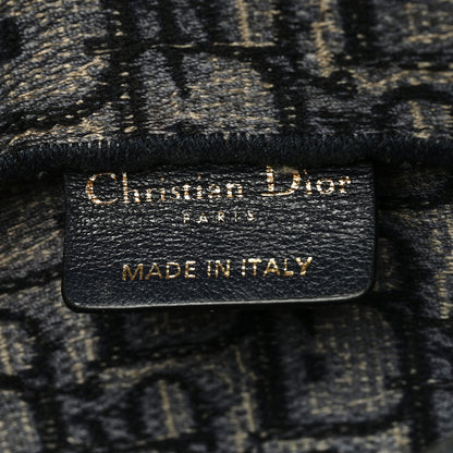 Christian Dior Oblique Slim Saddle Pouch Blue 6 of 11