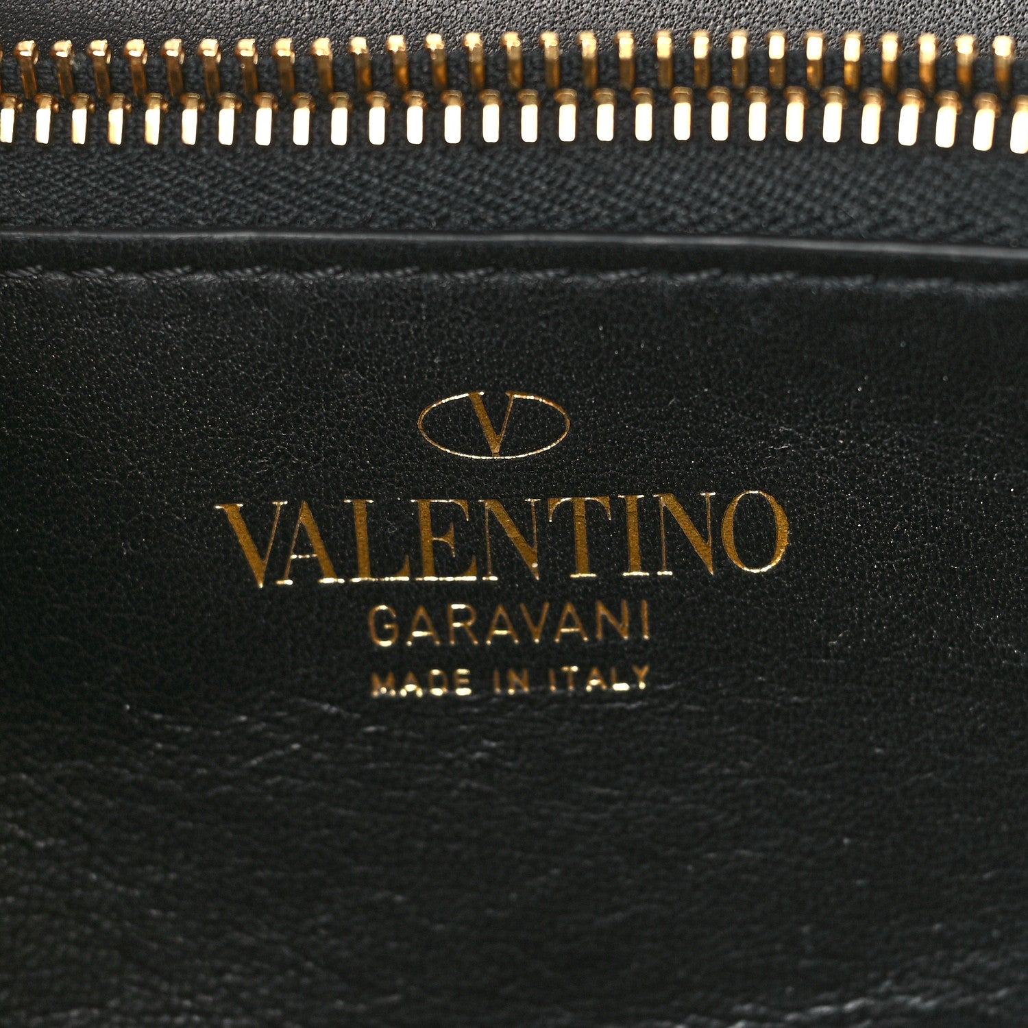 Valentino Garavani Nappa Stud Sign Shoulder Bag Black 6 of 8
