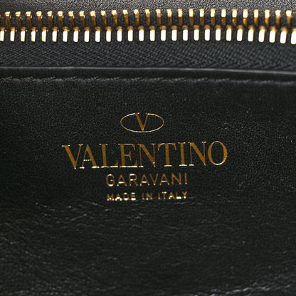 Valentino Garavani Nappa Stud Sign Shoulder Bag Black 6 of 8