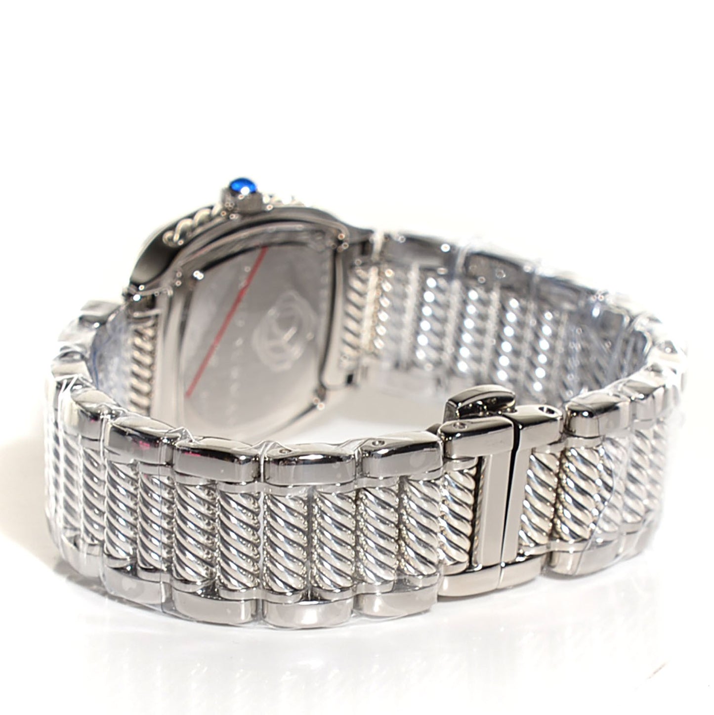 Stainless Steel Diamond Bezel Mother of Pearl 25mm Thoroughbred Quartz Watch