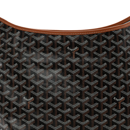 Goyard Goyardine Boheme Hobo Black Gold 9 of 11