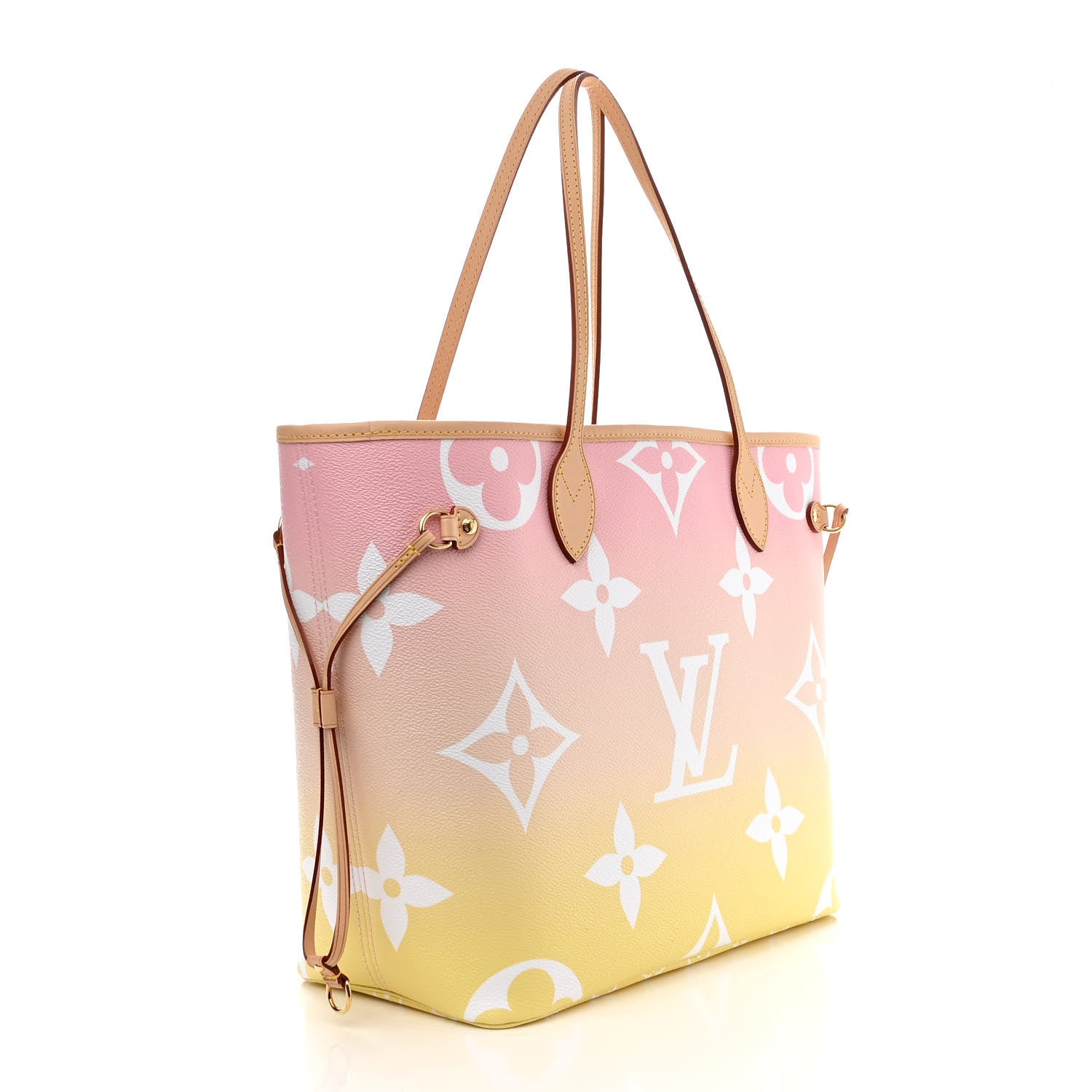 Louis Vuitton Monogram Giant By The Pool Neverfull MM Light Pink 4 of 11