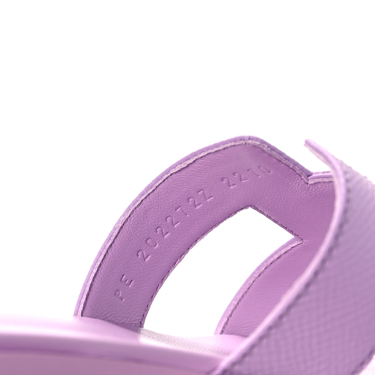 Epsom Oran Sandals 36.5 Violet Amethyste