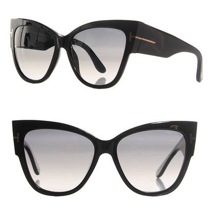 Tom Ford Acetate Anoushka Cat Eye Sunglasses TF371 Black 1 of 7