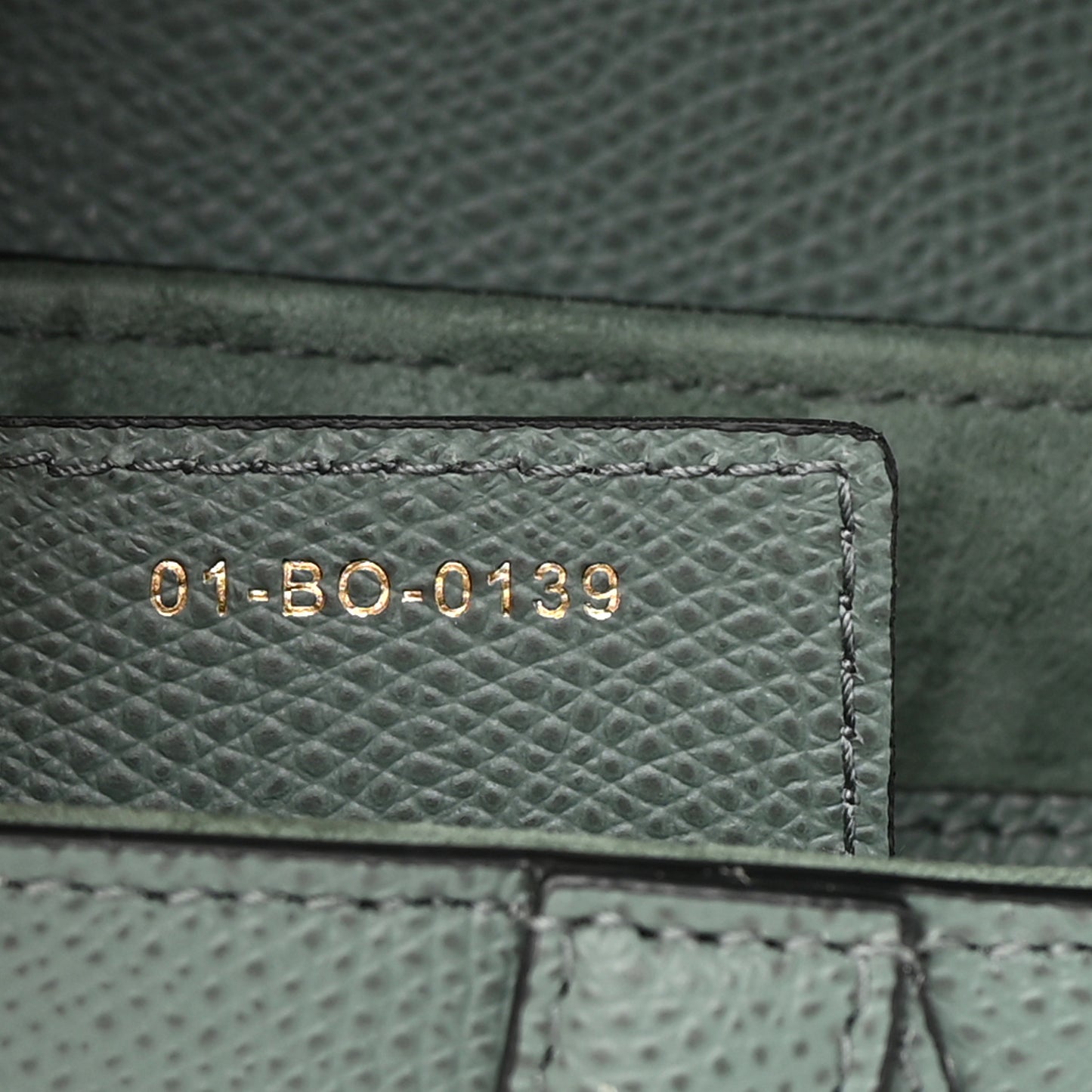 Grained Calfskin Saddle Bag Orage