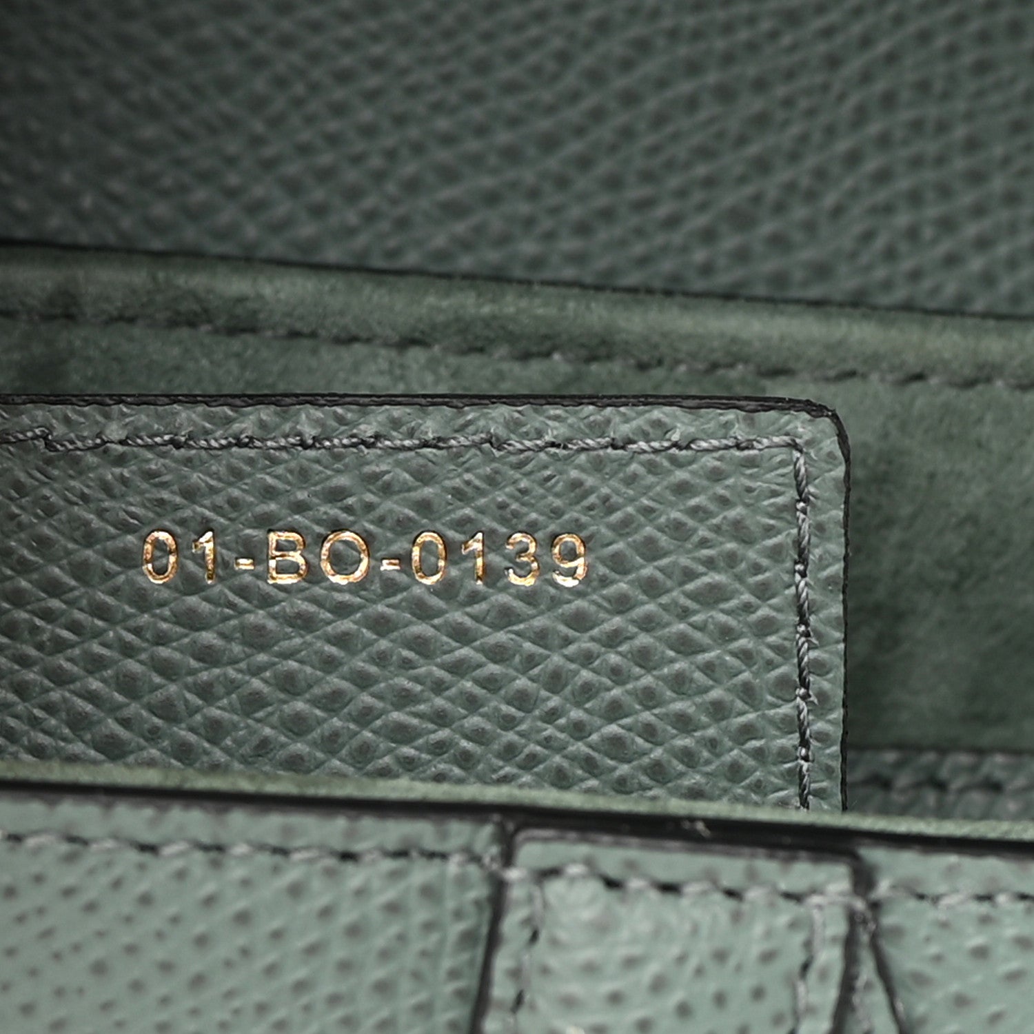 Christian Dior Grained Calfskin Saddle Bag Orage 6 of 12