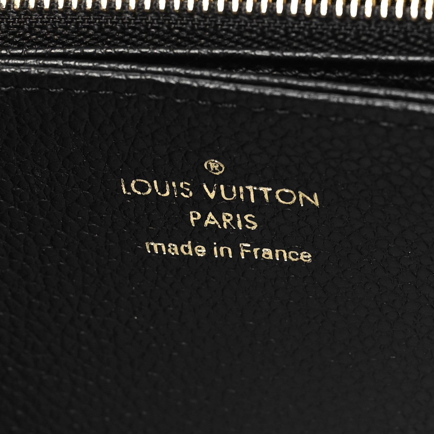 Louis Vuitton Empreinte Zippy Wallet Black 6 of 8