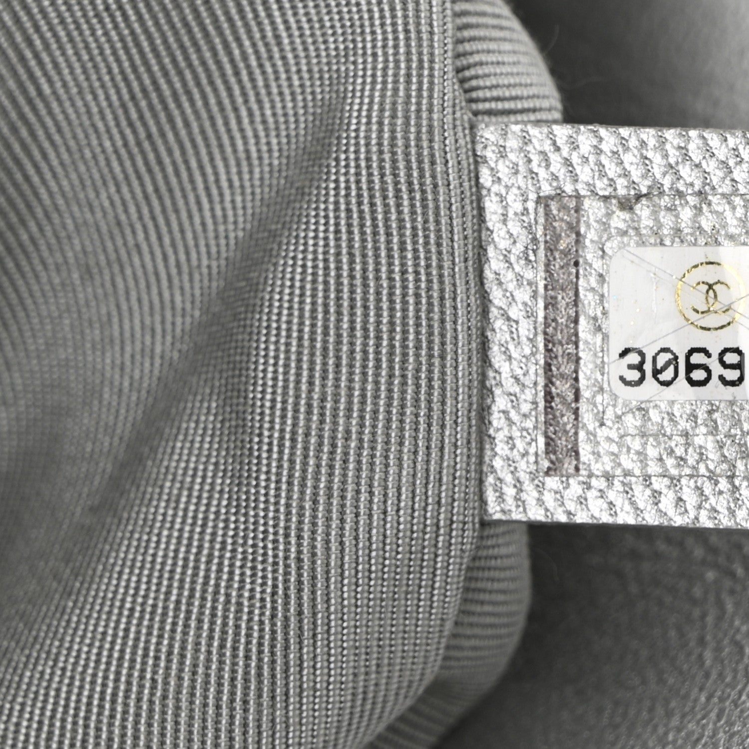 Chanel Metallic Goatskin Quilted Maxi Chanel 19 Flap Silver 7 of 11