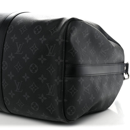 Louis Vuitton Monogram Eclipse Keepall Bandouliere 45 9 of 9
