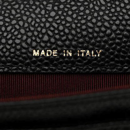 Chanel Caviar Quilted Flap Card Holder Black 6 of 9