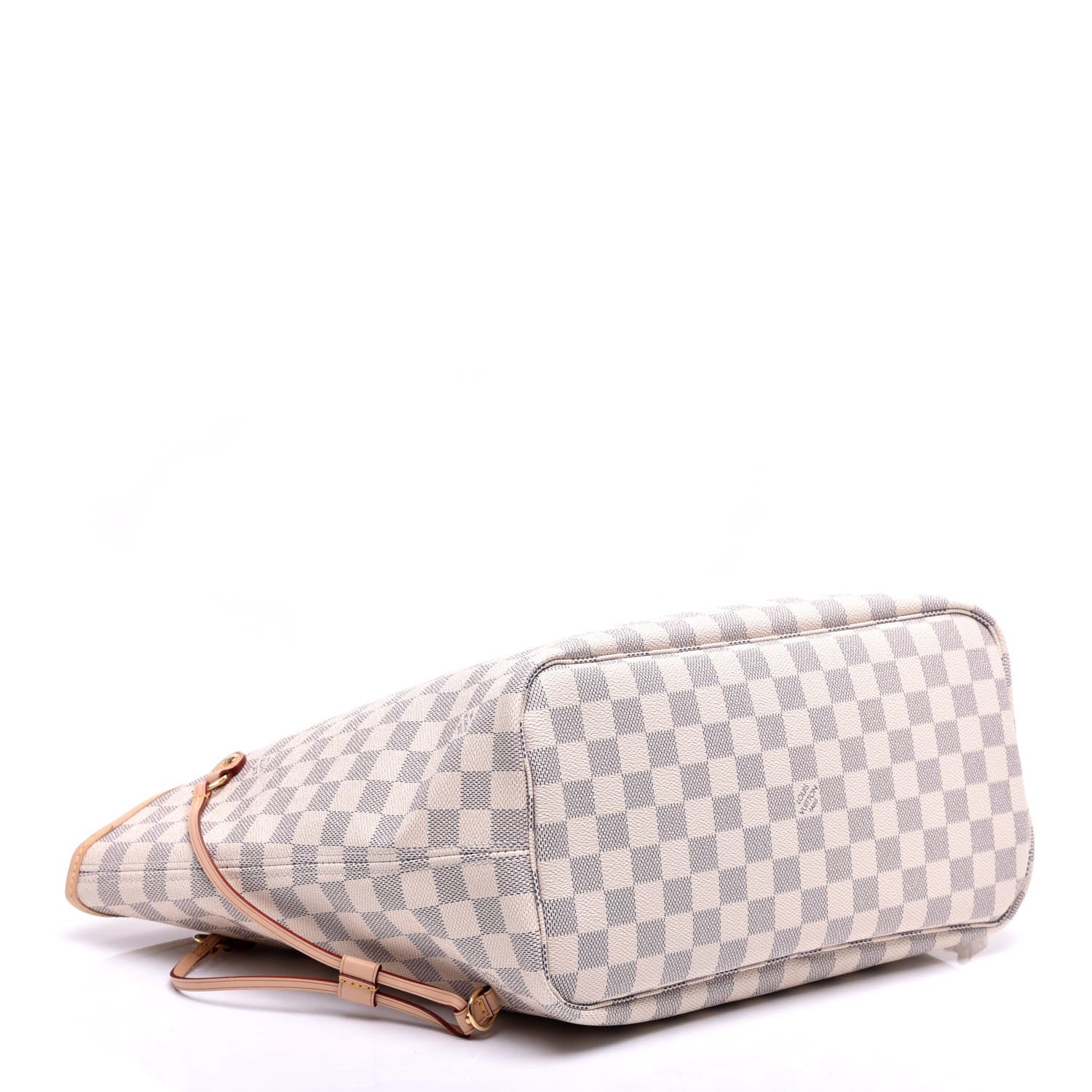 Louis Vuitton Damier Azur Neo Neverfull MM Rose Ballerine 6 of 8