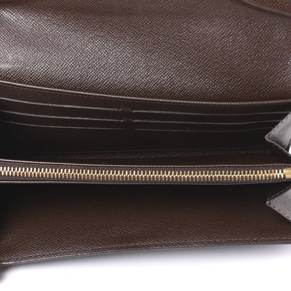 Louis Vuitton Damier Ebene Sarah Wallet 4 of 10