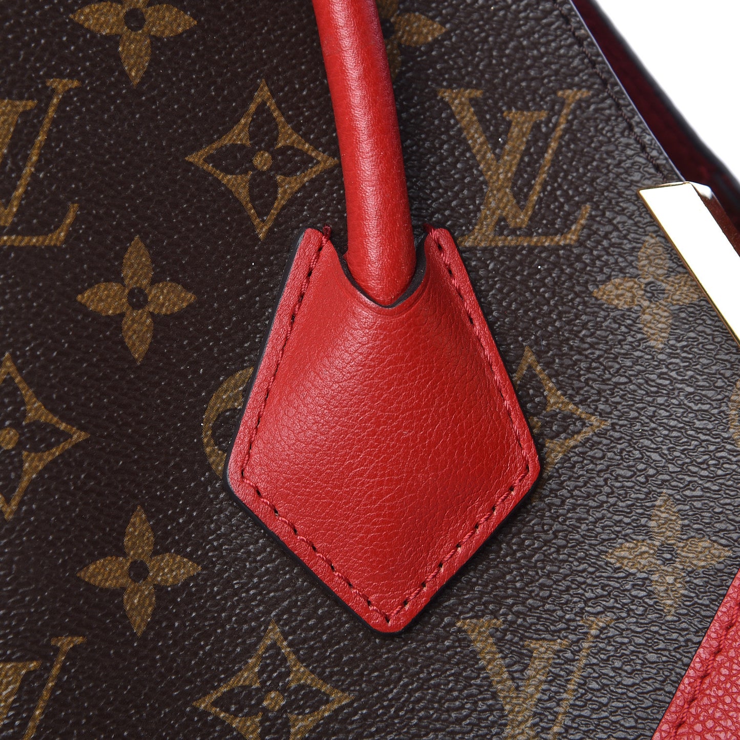 Calfskin Monogram Kimono Tote Cherry