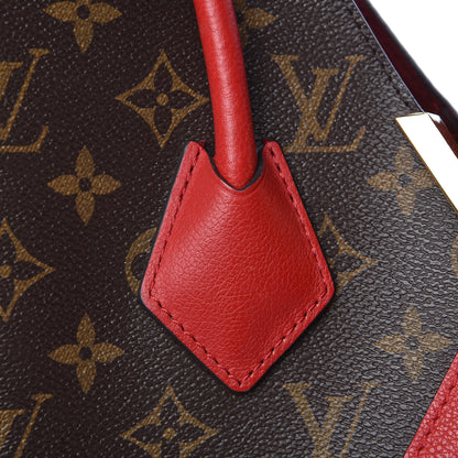 Louis Vuitton Calfskin Monogram Kimono Tote Cherry 10 of 14